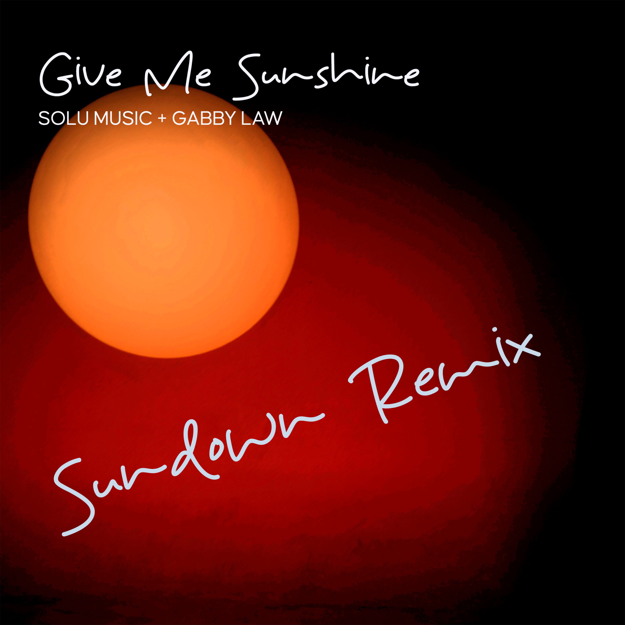 This image is a visual cue for the review of Solu Music & Gabby Law - Give Me Sunshine (Sundown Remix)